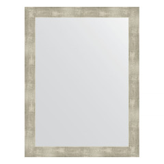 Зеркало настенное EVOFORM в багетной раме алюминий, 64х84 см, BY 3172
