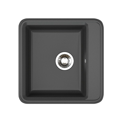 Кухонная мойка Formastone FostoGran FG Калипсо, квадратная, антрацит