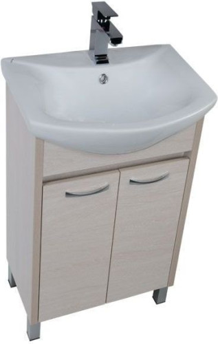 Мебель для ванной Aquanet Донна 60 белый дуб (2 дверцы)