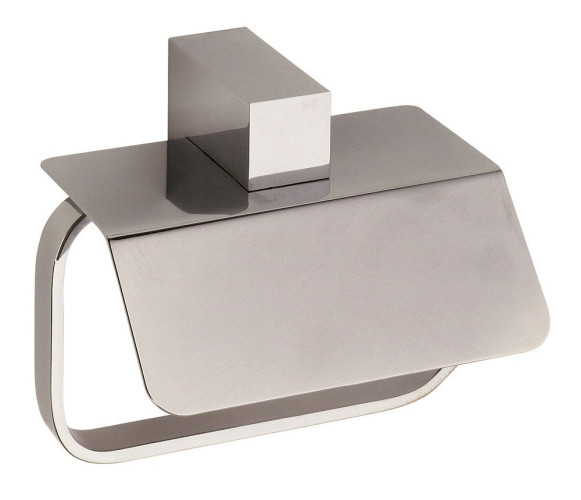 Sanibano Elegance, бумагодержатель с крышкой, цвет хром