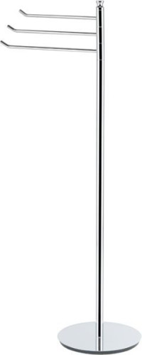 Stil Haus Hashi, стойка h85,5 см: 3 полотенцедержателя, цвет чёрный матовый