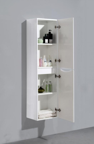 Шкаф подвесной BelBagno ANCONA-N-1500-2A-SC-BL-R Bianco Lucido