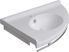 Раковина для тумбы Цвет и Стиль Ибис L (c полотенцедержателем)