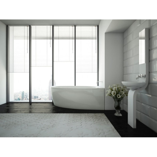 Ванна акриловая AZARIO KAPRIS асимметричная 150*90 см правая (AV0001150)