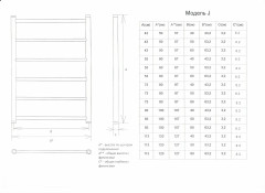 Полотенцесушитель водяной Двин форма лесенка 60х50, цвет Хром (4627085971061)