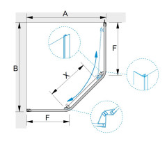 Душевой уголок RGW PA-86 арт. 38088692-11