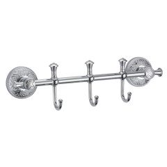 Планка с крючками (3 крючка) S-005873A Savol хром