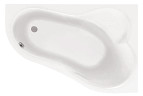 Ванна акриловая Santek Ибица 150х100, правая, белая