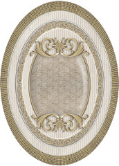 Venecia Oro-Beige Medallon 14x10