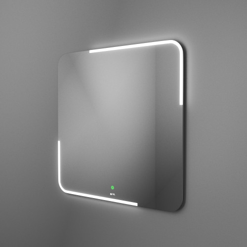 Зеркало OWL 1975 Otalia с LED подсветкой, 800х800