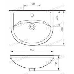 Комплект мебели Francesca Империя 55 венге