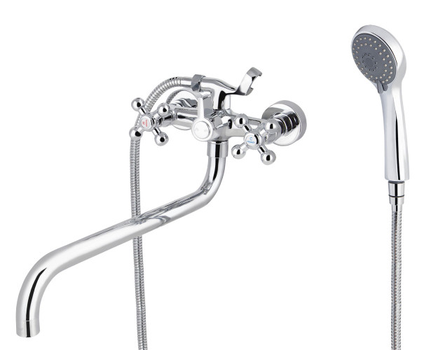 Смеситель для ванны с душем KAISER Carlson Lux (11155)