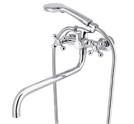 Смеситель для ванны с душем KAISER Carlson Lux (11155)