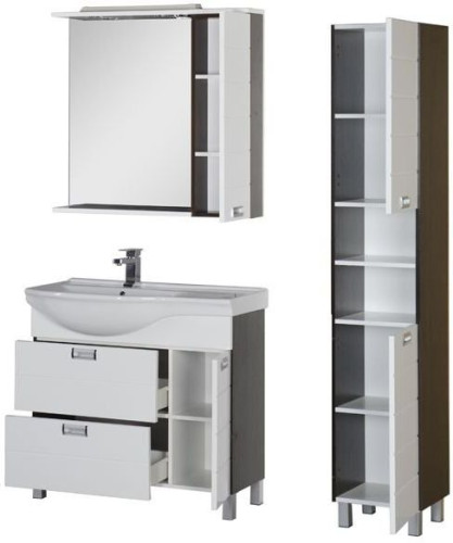 Мебель для ванной Aquanet Сити 90 L венге