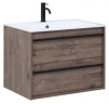 Тумба с раковиной Aquanet Lino 70 Дуб Веллингтон