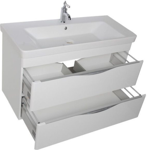 Тумба с раковиной Aquanet Орлеан 105 белый