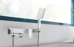 Смеситель для ванны Rose R1552F, белый/хром