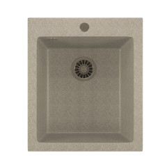 Мойка из искусственного мрамора MIXLINE ML-GM14 42x49,5 (525093)