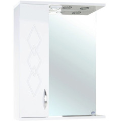 Зеркальный шкаф Bellezza Элеганс 60 с подсветкой