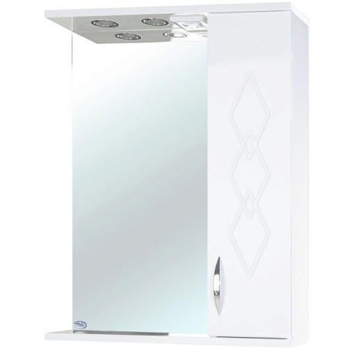 Зеркальный шкаф Bellezza Элеганс 60 с подсветкой