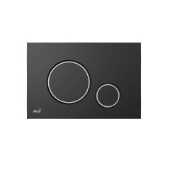 Кнопка смыва alcadrain 24.7х5.5х16.5 для инсталляции, пластик, цвет Черный (M778)