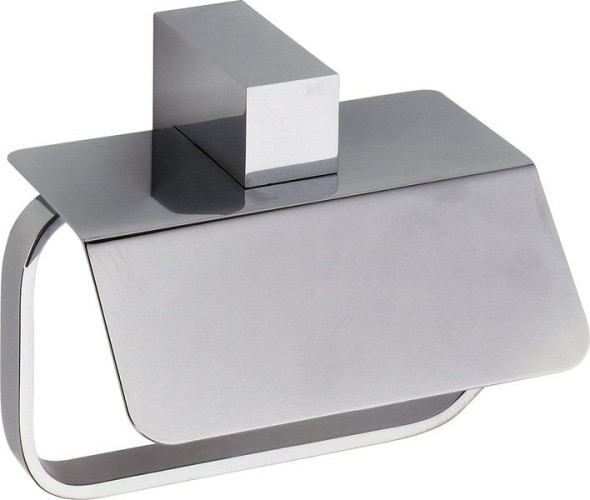 Sanibano Elegance, бумагодержатель с крышкой, цвет черный матовый