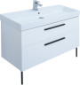 Тумба под раковину Aquanet Nova 100 белый, 2 ящика