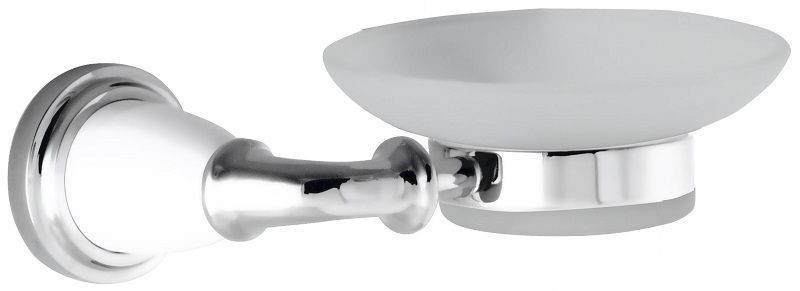 Sanibano Zafiro, настенная стеклянная мыльница, цвет бронза