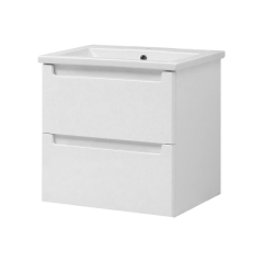 Комплект в ванную Ceruttispa тумба Пьемонт 60 подвесная №2 с умывальником "Кантэ 60"
