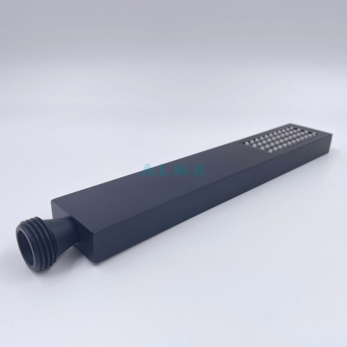 Встраиваемый душевой комплект со смесителем Liros, черный  3 режима