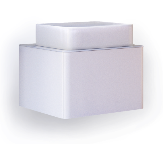 Тумба под раковину RAVAL Pure 56 подвесная белая (Pur.01.56/P/W)