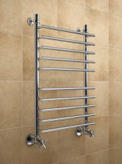 Полотенцесушитель водяной Маргроид Вид 61 Премиум форма лесенка 60х50, цвет Хром (B61П 60*50*55)