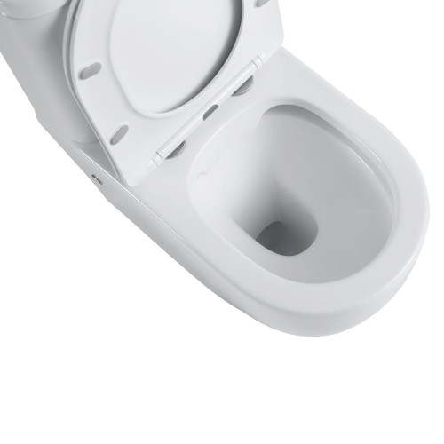 Унитаз керамический Black&White W-7789