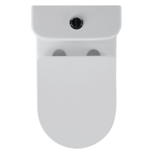 Унитаз керамический Black&White W-7789