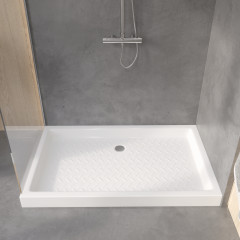 Душевой поддон прямоугольный керамический RGW CR (Глубина 75) арт. 19170374-01