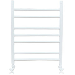 Полотенцесушитель Ника CLASSIC ЛП (Г2) 60/50 RAL9016 белый матовый с вентилями (комплект люкс)