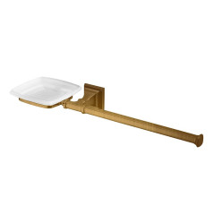 Полотенцедержатель + мыльница Colombo Design Portofino B3274 SX.bronze