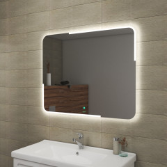 Зеркало OWL 1975 Otalia с LED подсветкой, 1000х800