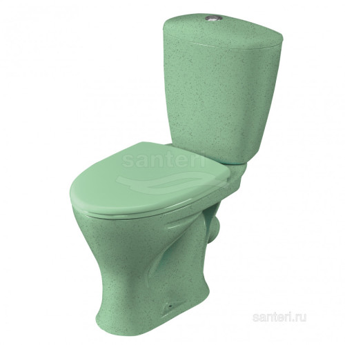 Унитаз-компакт Santeri Версия крап салатовый 1.P401.5.S02.00B.F