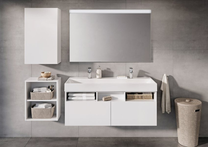 Зеркало Ravak Natural 80 с подсветкой Белое (X000001057)