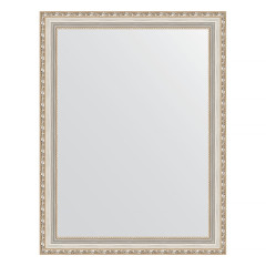 Зеркало настенное EVOFORM в багетной раме версаль серебро, 65х85 см, BY 3174