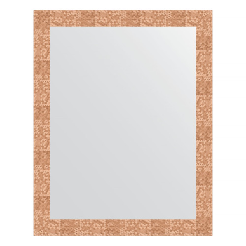 Зеркало настенное EVOFORM в багетной раме соты медный, 76х96 см, BY 3274
