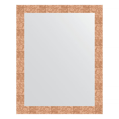 Зеркало настенное EVOFORM в багетной раме соты медный, 76х96 см, BY 3274