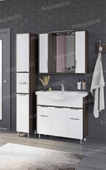 Тумба для комплекта Francesca Версаль 90 белый/венге (2ящ+3дв)