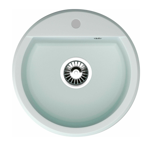 Кухонная мойка Formastone FostoGran FGD 46, круглая, цвет арктик