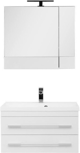 Мебель для ванной Aquanet Нота 75 белый (камерино)