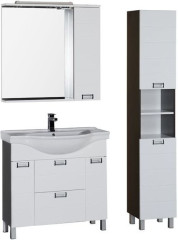 Мебель для ванной Aquanet Сити 90 венге