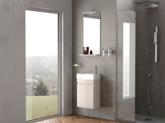 IBX BONSAI, зеркало без подсветки 35 см, основание серого цвета