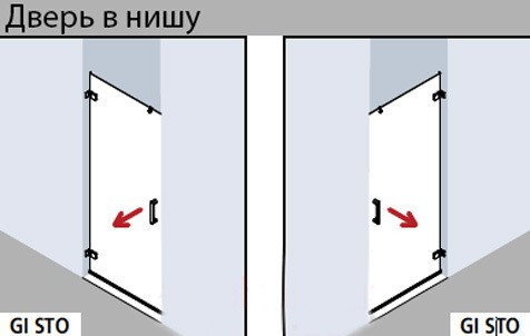 Душевая дверь Kermi Gia GI STO 900x1850 ZАK