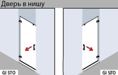 Душевая дверь Kermi Gia GI STO 900x1850 ZАK